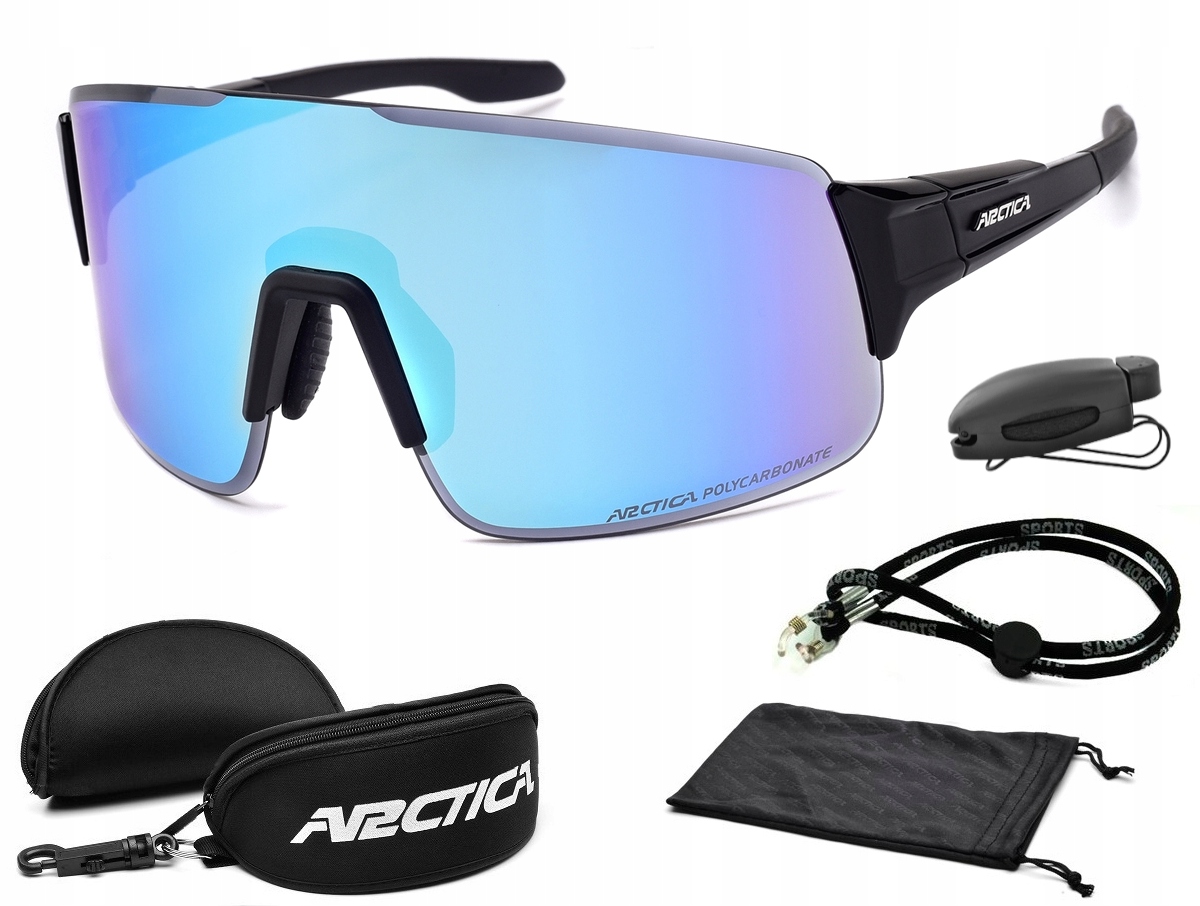 Arctica Sluneční Cyklistické brýle S-357 Pro Běhání, Velké Sklo