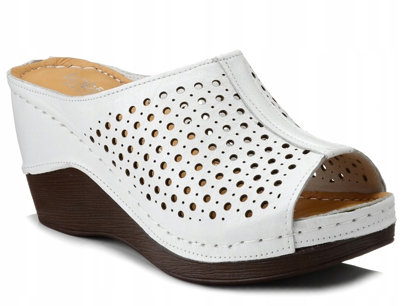 

Klapki damskie skórzane Loretta Vitale 1002 36