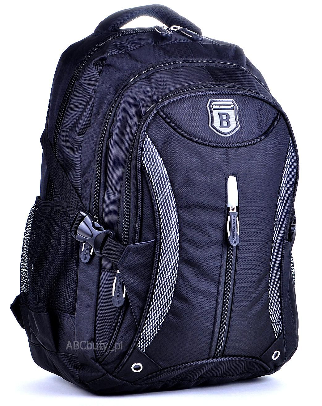 

G4-68 Czarny Plecak Tornister Na Rower Wycieczki +