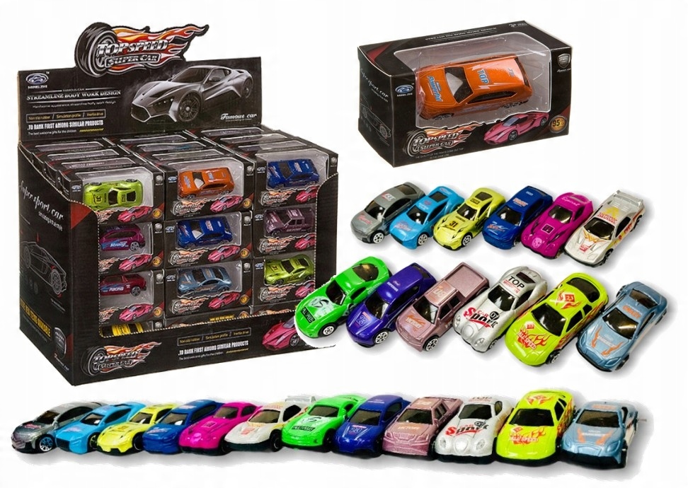 

Speed Cars Auta Resoraki Metalowe Samochodziki Hw
