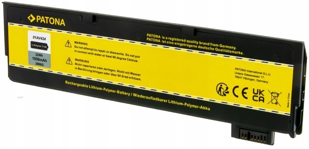 Batéria pre notebooky Ibm, Lenovo , Li-Pol 1950 mAh Patona