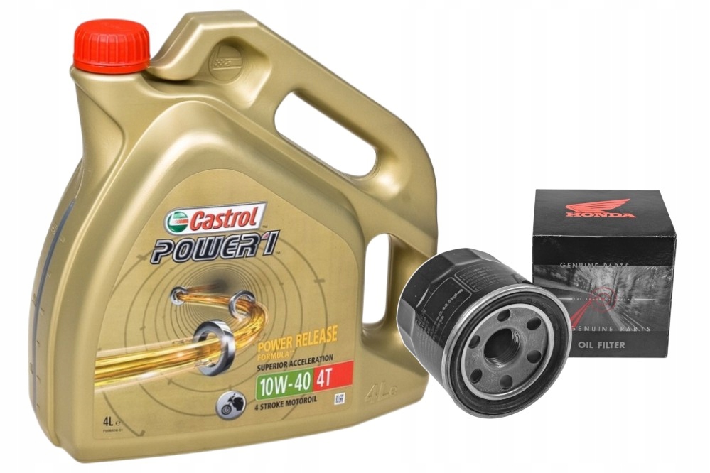 Servisný set, olejový filter Honda 15410MCJ505 motorový olej Castrol