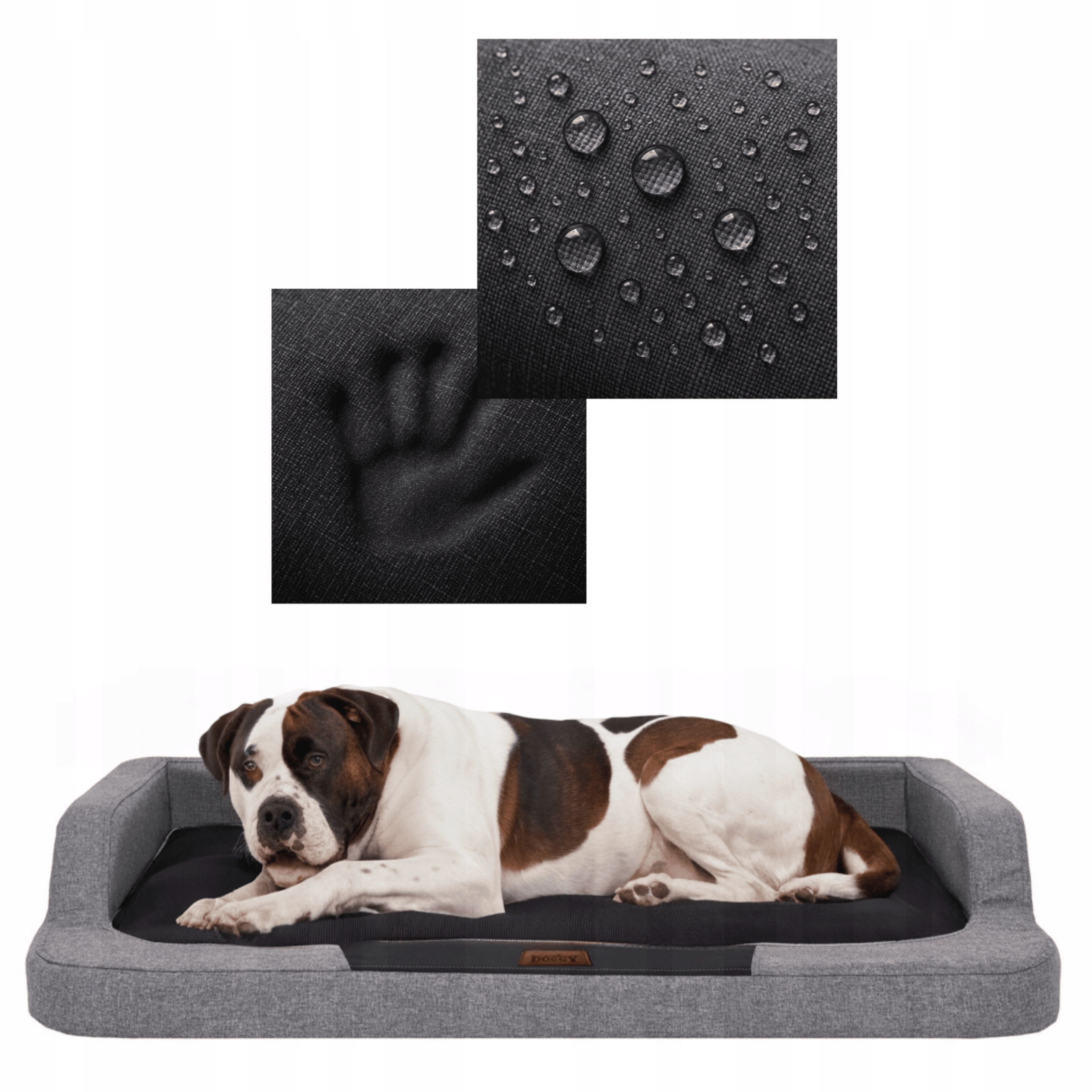 Ortopedické Pelíšek – Pelíšek pro psa, vysoká matrace – 120 cm x 80 cm