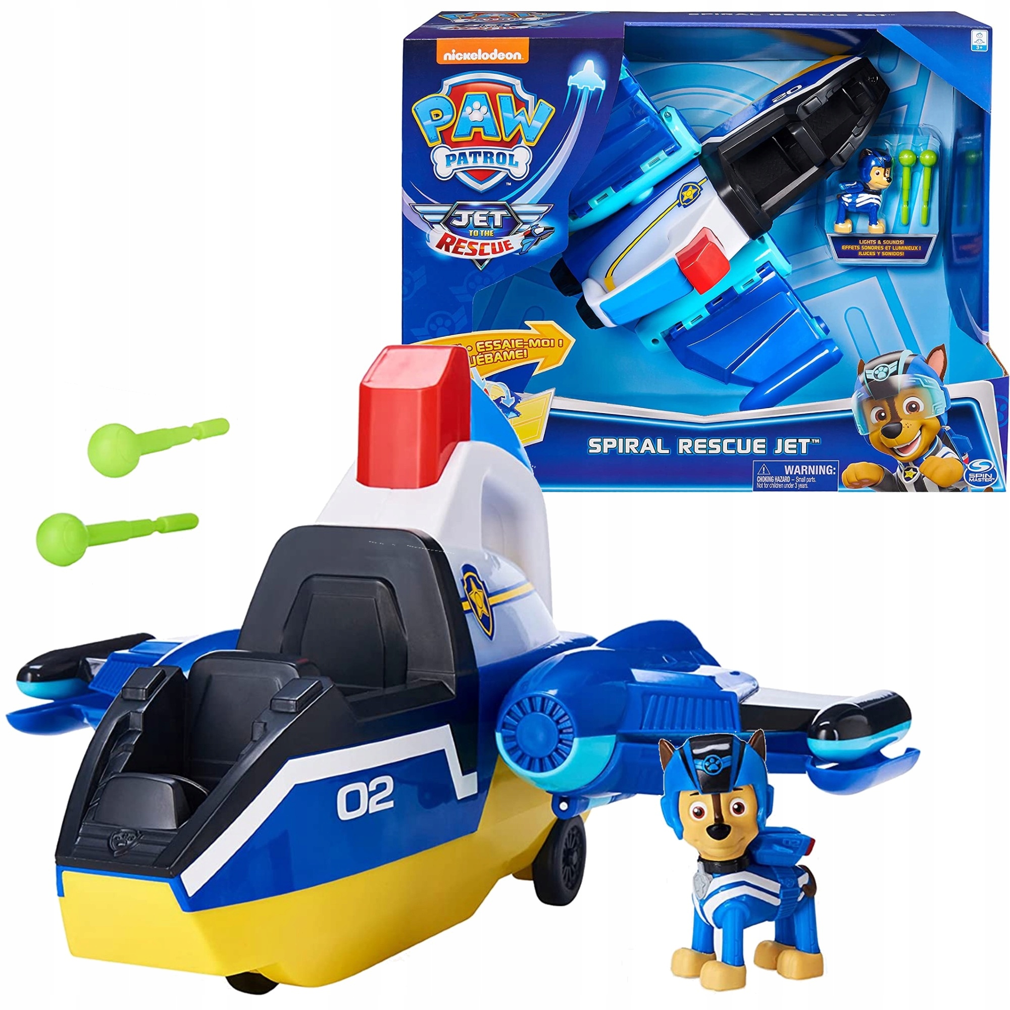 

Psi Patrol Chase Wielki Odrzutowiec Patrolowiec