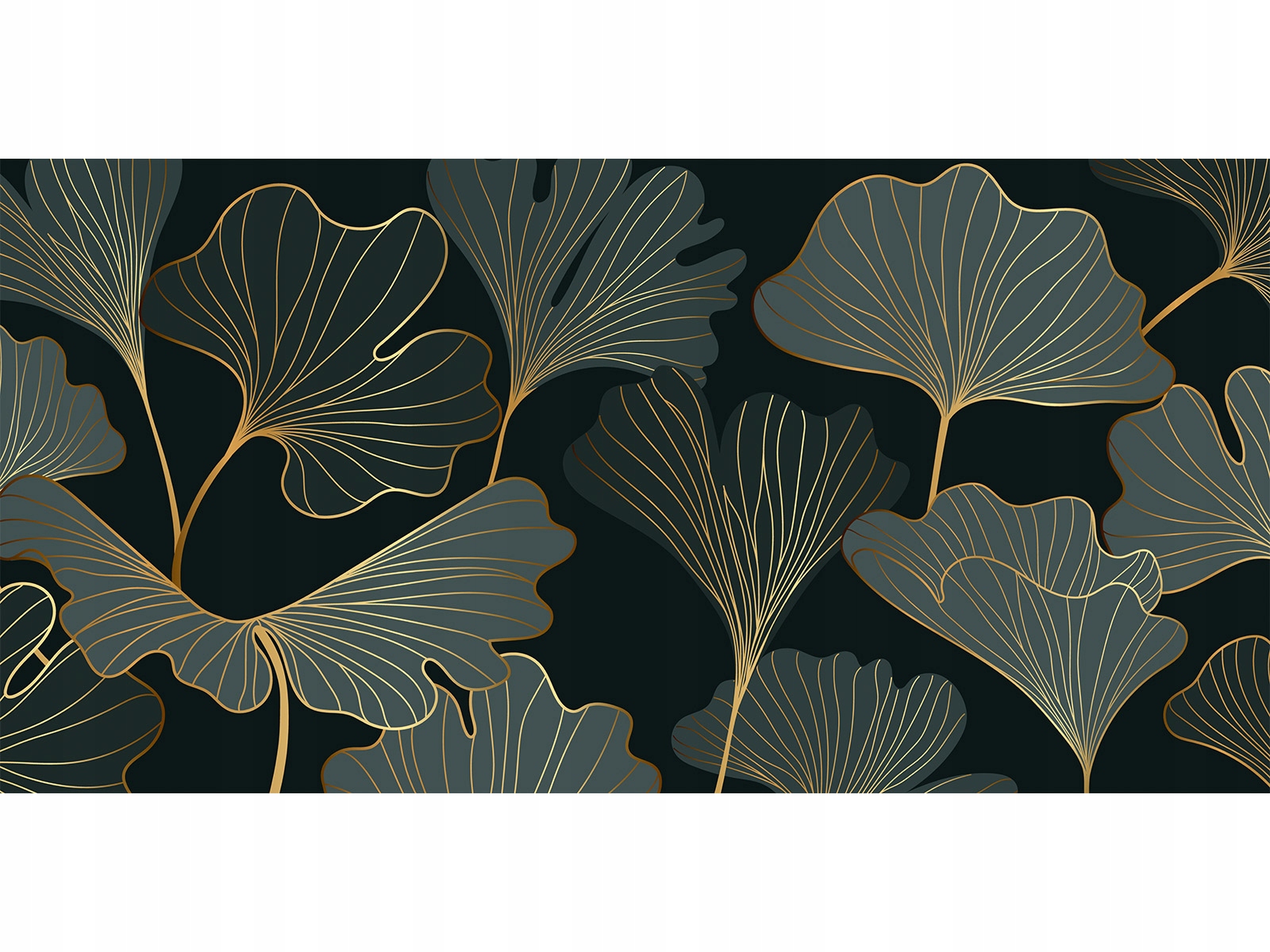 Z grafiką trwała mata na biurko 90x45 elegancka