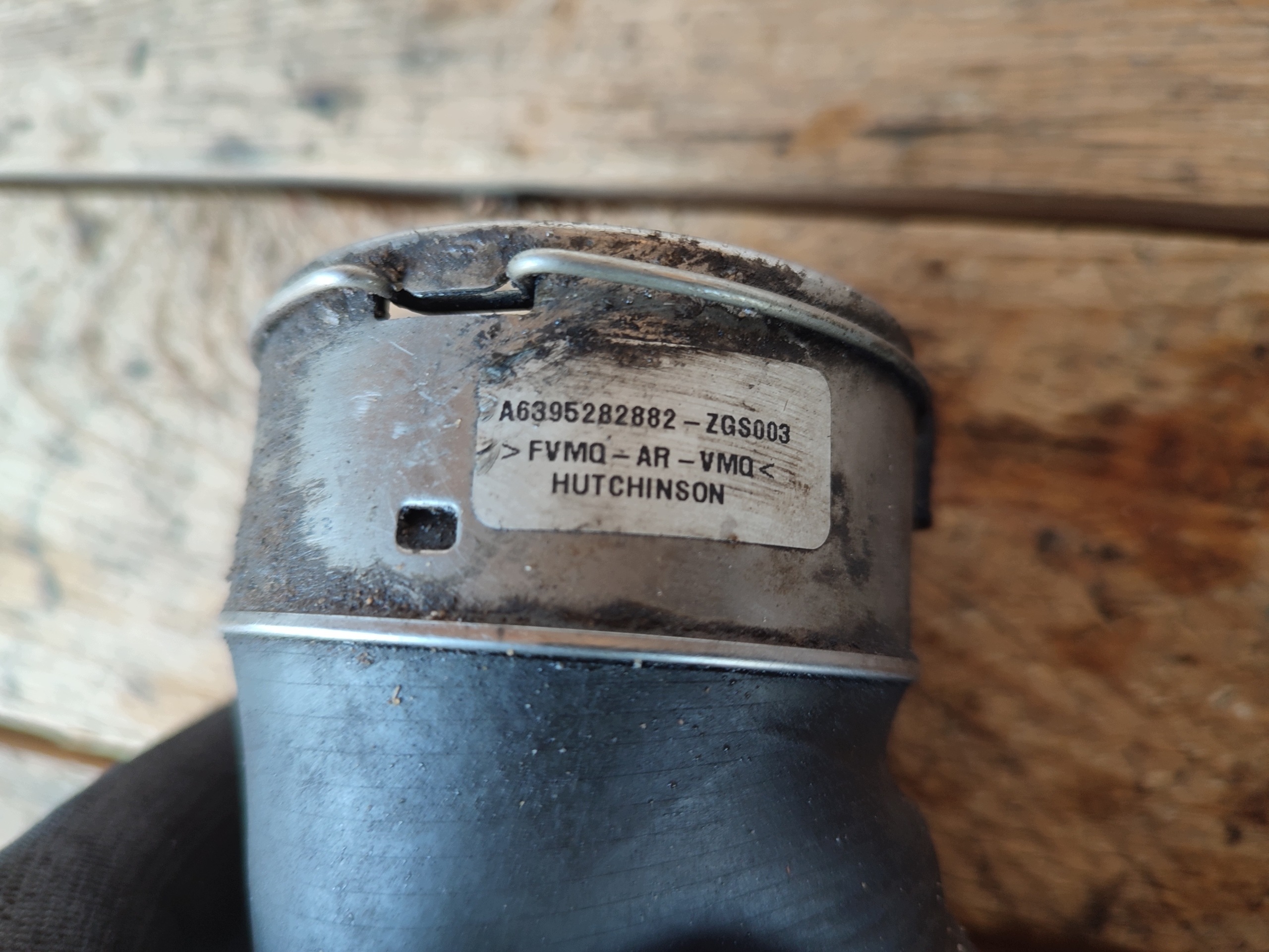 EBG schlauch luft luft- Mercedes 6395282882