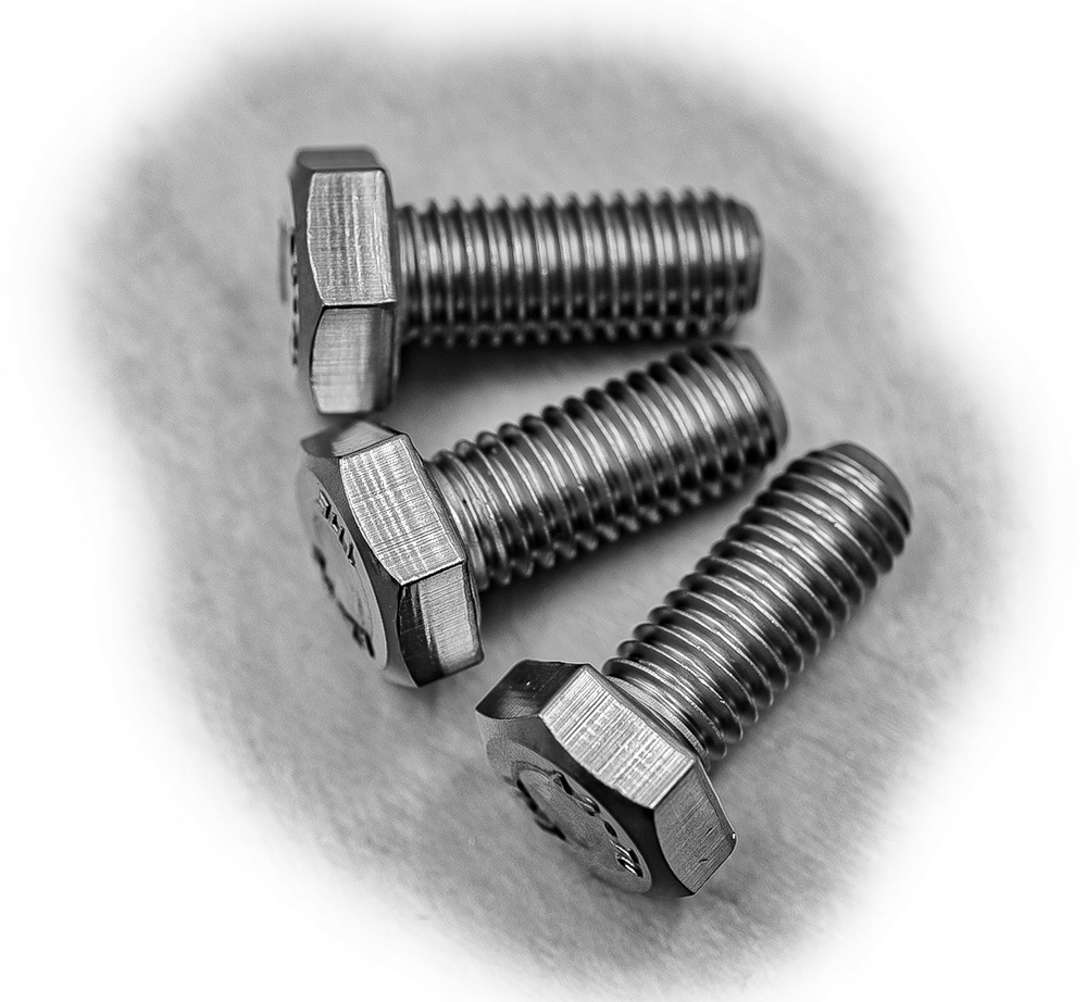 M8x20 ŚRUBA SZEŚCIOKĄTNA KWASOODPORNA inox nierdzewna A4 933 (10)