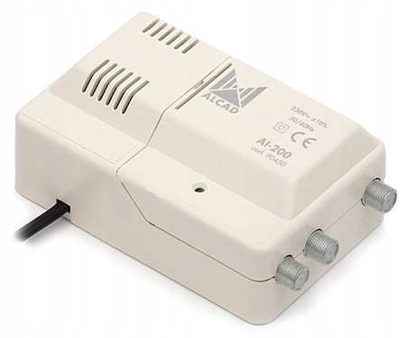 Wzmacniacz antenowy AI-200 Alcad Vhf/uhf 1we/2wyj