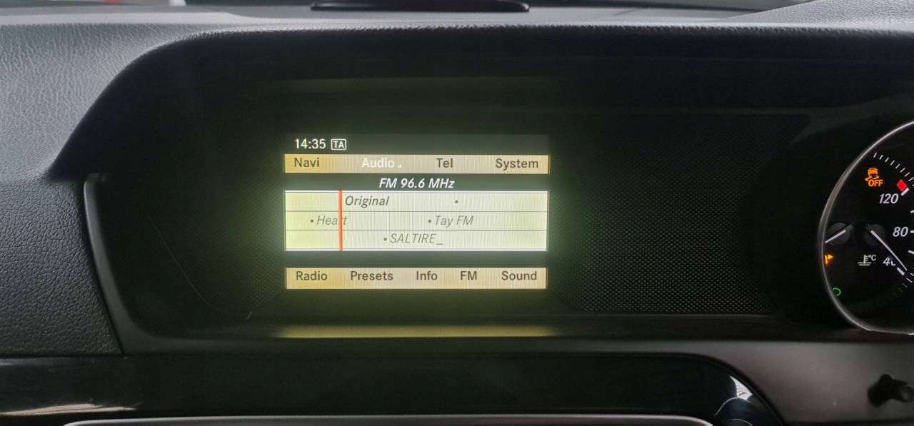 display Mercedes-Benz C W204 facelift S204 2012 A1729016600