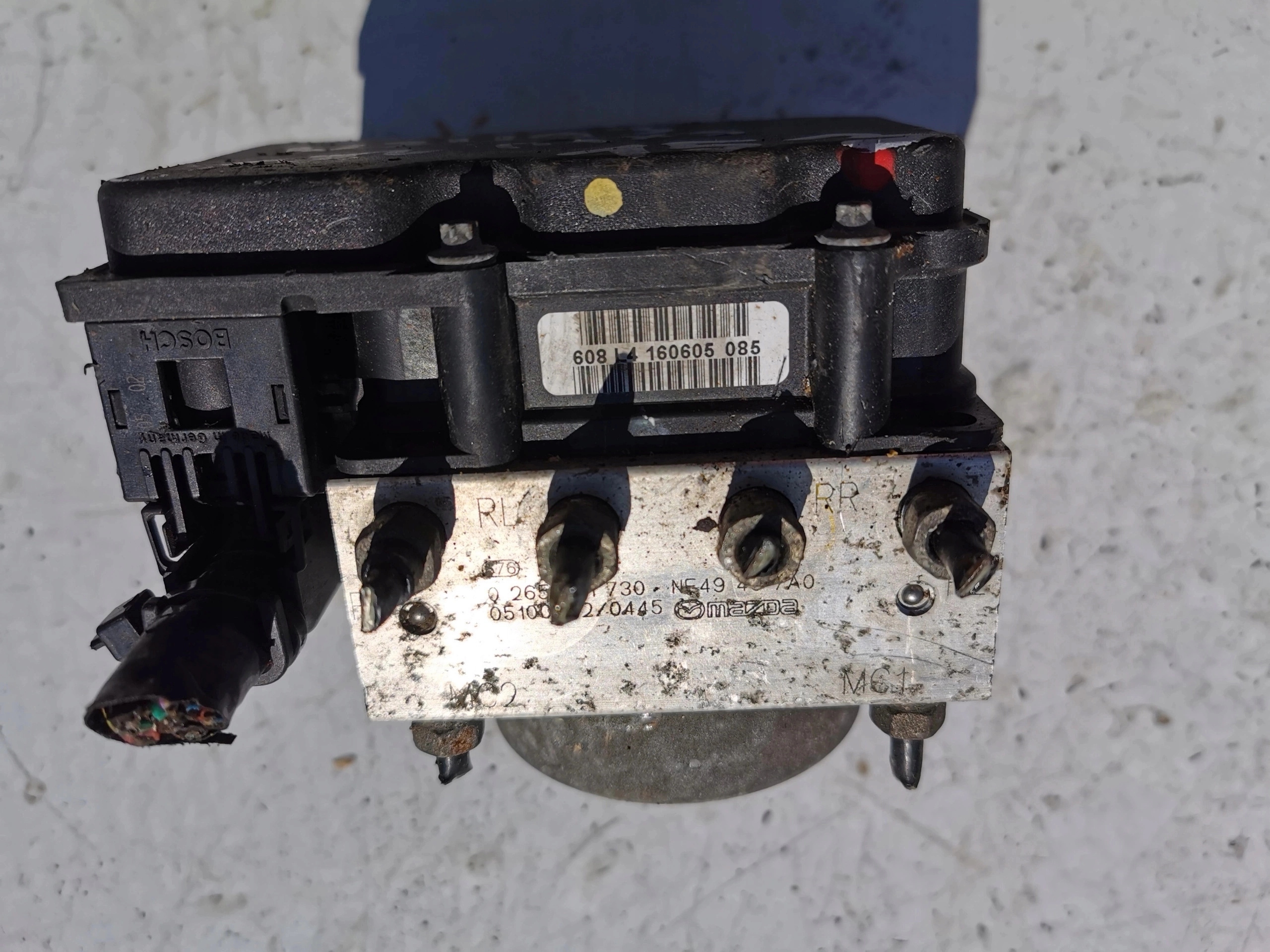 MAZDA MX-5 1.8B NF49437A0 0265231730 Pompa ABS