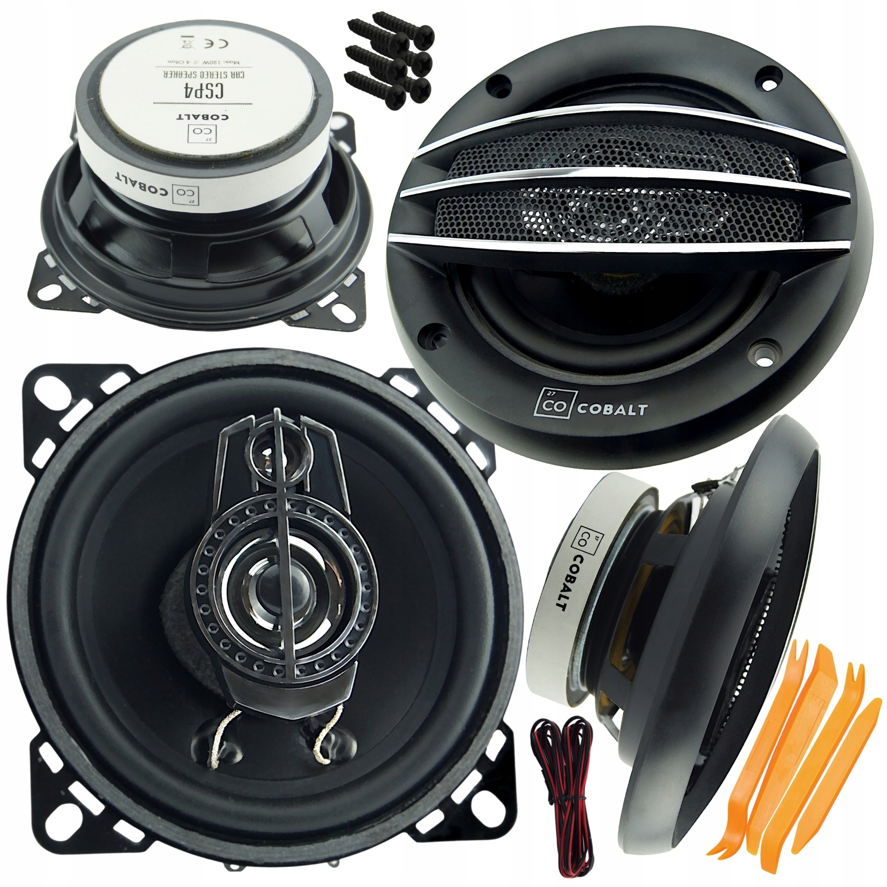 

Głośniki Samochodowe 2 sztuki para 2x 120W 100mm