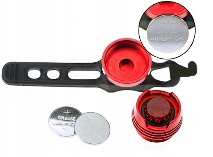 ZESTAW LAMPEK ROWEROWYCH DO ROWERU PRZÓD + TYŁ LED Model ACRUX