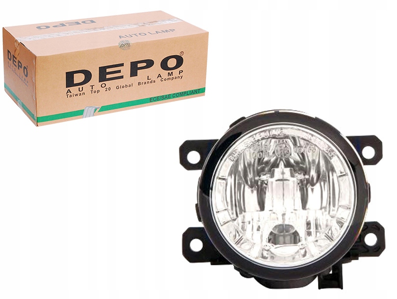 DEPO HALOGEN - LAMPA PRZECIWMGŁOWA DEP, 214-2047N- DEP214-2047N-UQ/RS7 ...
