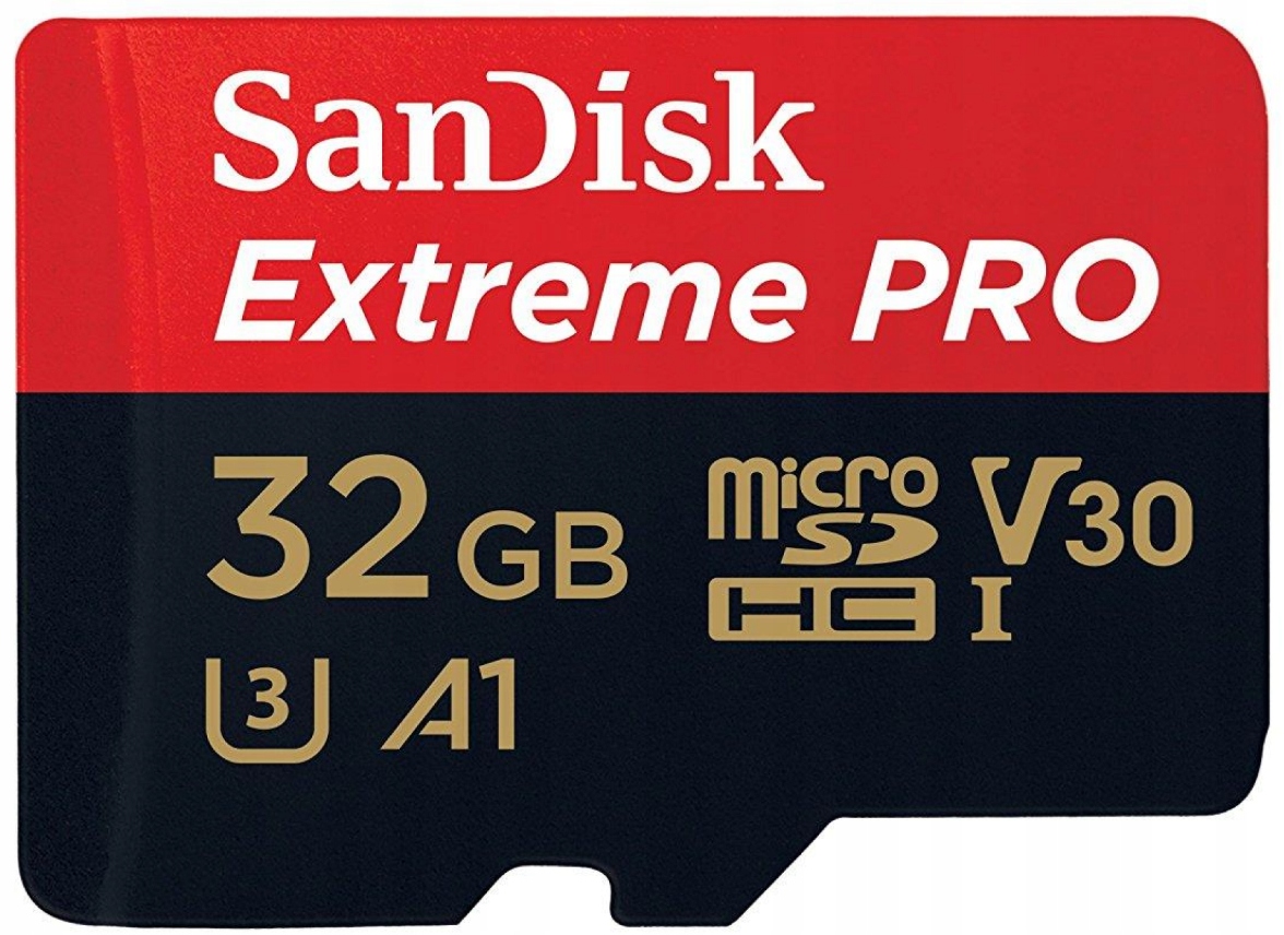 

Karta Sandisk Extreme Pro 32GB micro Sd 100 MB/s
