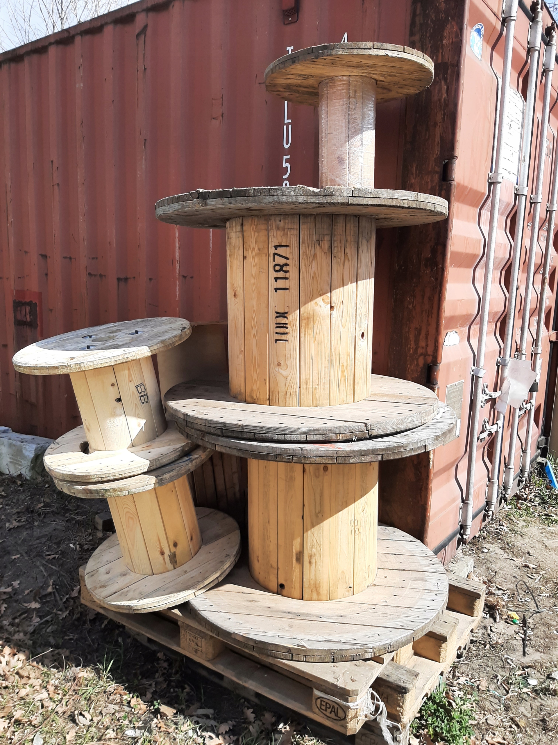 Bęben kablowy szpula 100cm, 70cm, 60cm