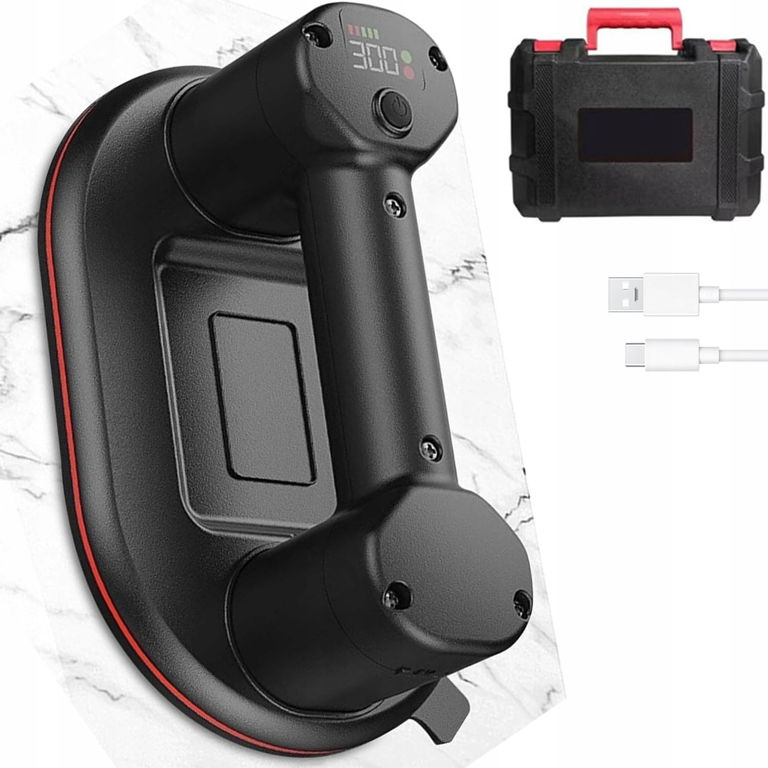 Přísavka pro křemenné sintrovací desky LCD 2x Motor Max 300 kg