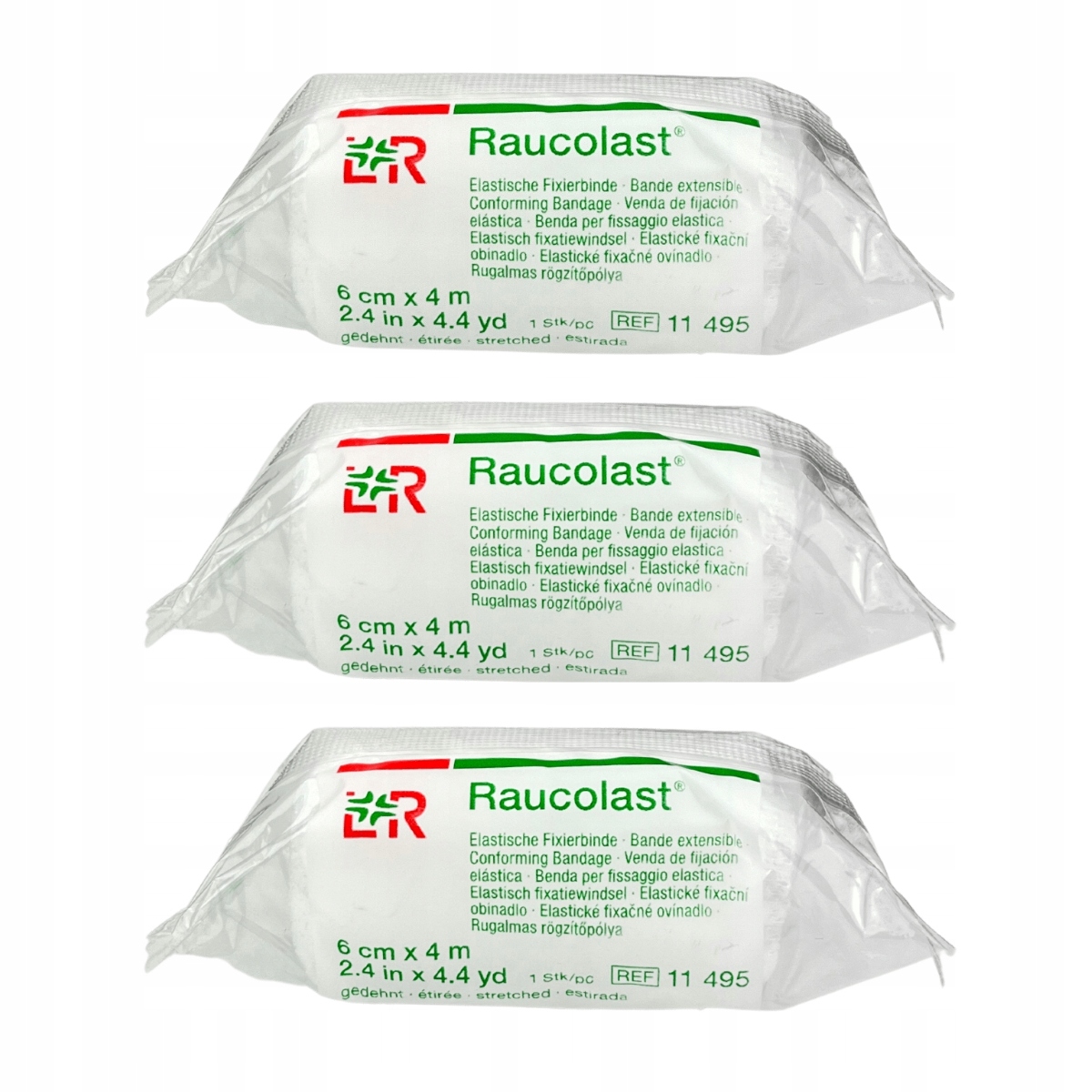 

Elastyczny bandaż podtrzymujący 6cm x 4m Raucolast