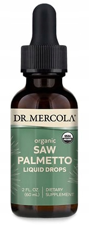 Dr Mercola Saw Palmetto krople Bio Palma Sabałowa