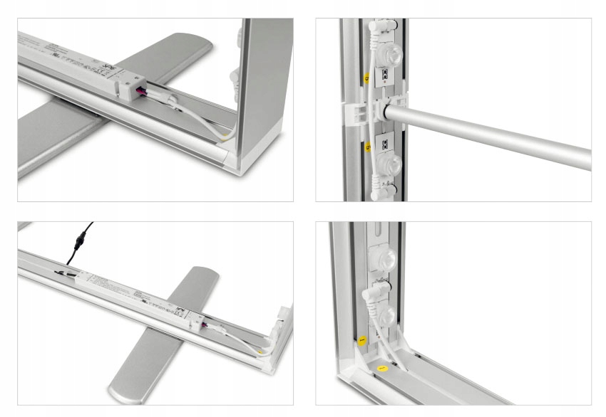 KASETON TEKSTYLNY SMART FRAME LED BOX DWUSTRONNY 2 -->realizacja 4 DNI<--