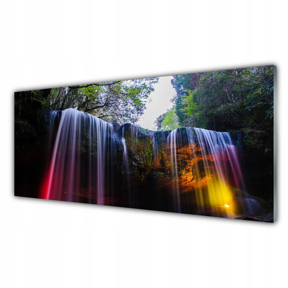 

Fotoobraz na ścianę wiszący 125x50 Wodospad Natura