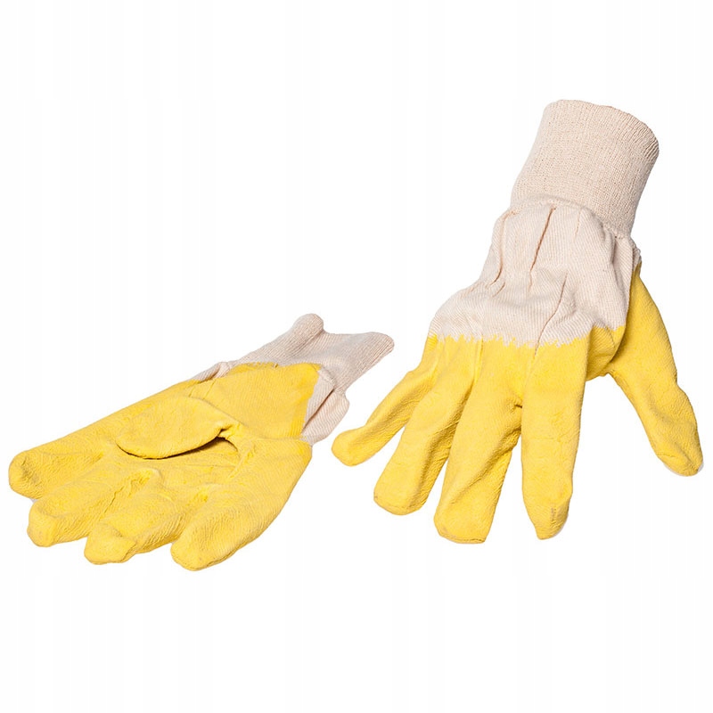 

Rękawice Ochronne Grube Gumowane Gripy rozm. XL/10