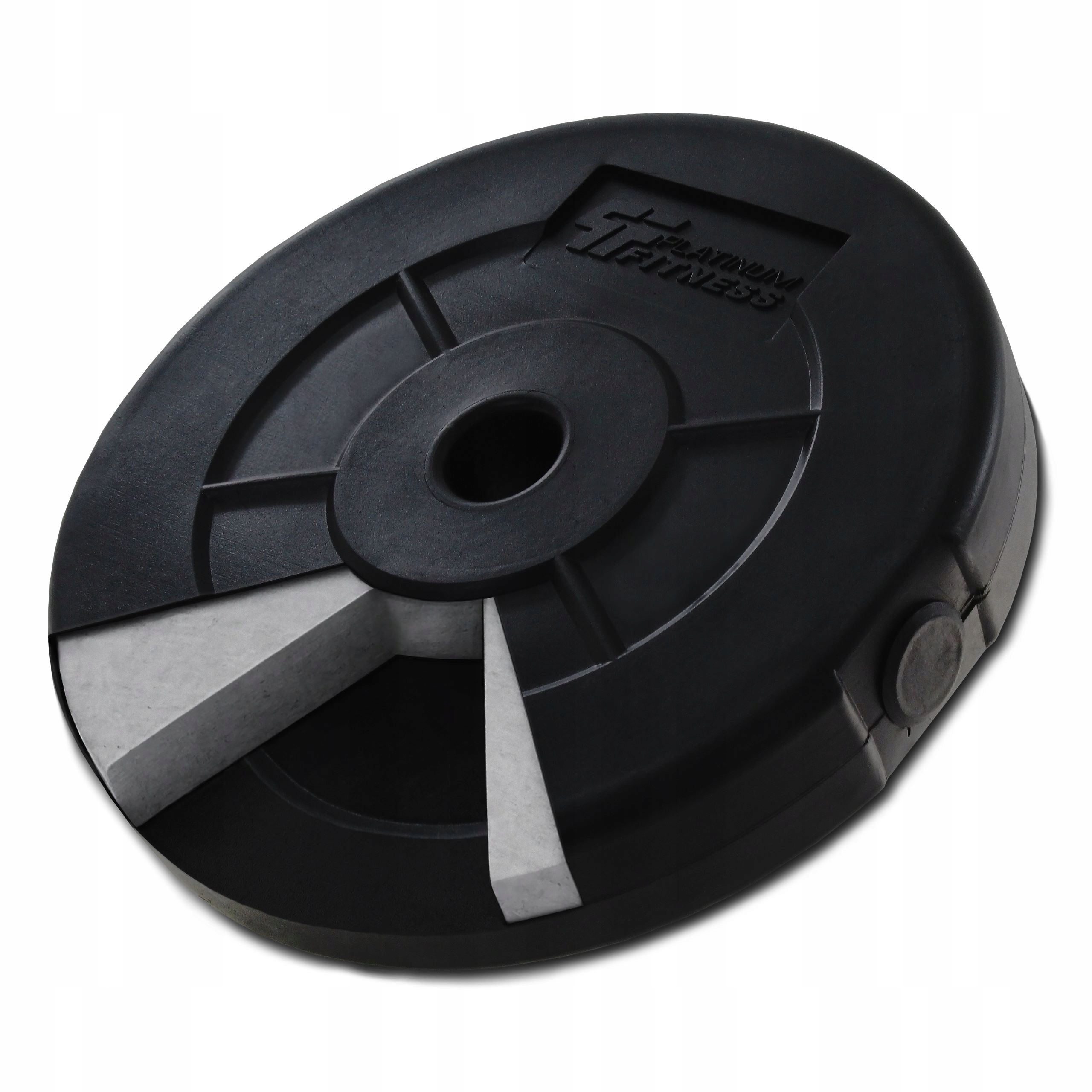 PLATINUM FITNESS OBCIĄŻENIE BITUMICZNE 2,5kg KRĄŻEK TALERZ BITUMIK Waga produktu z opakowaniem jednostkowym 2.7 kg
