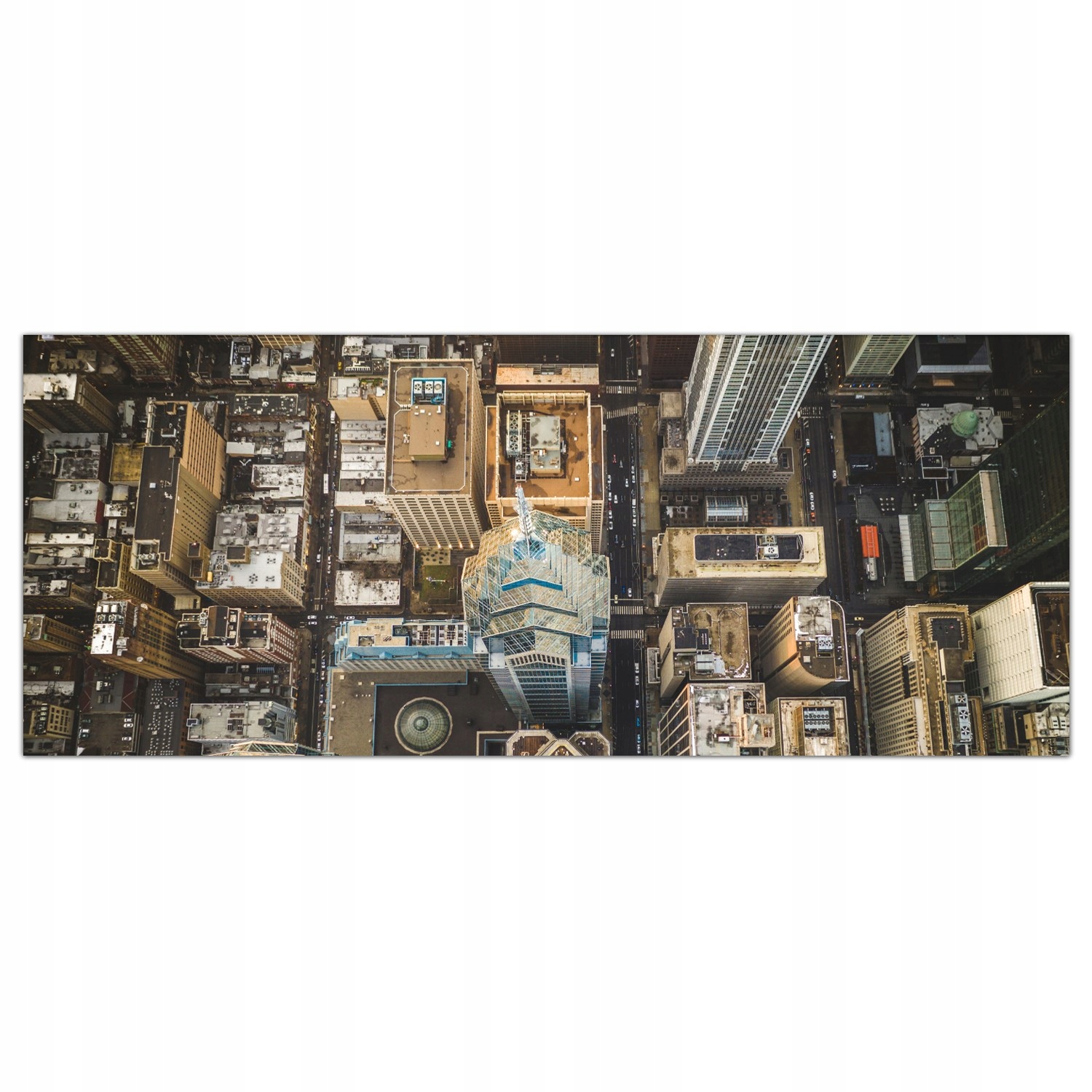 

Hartowany Obraz Szklany Philadelphia Miasto 125x50