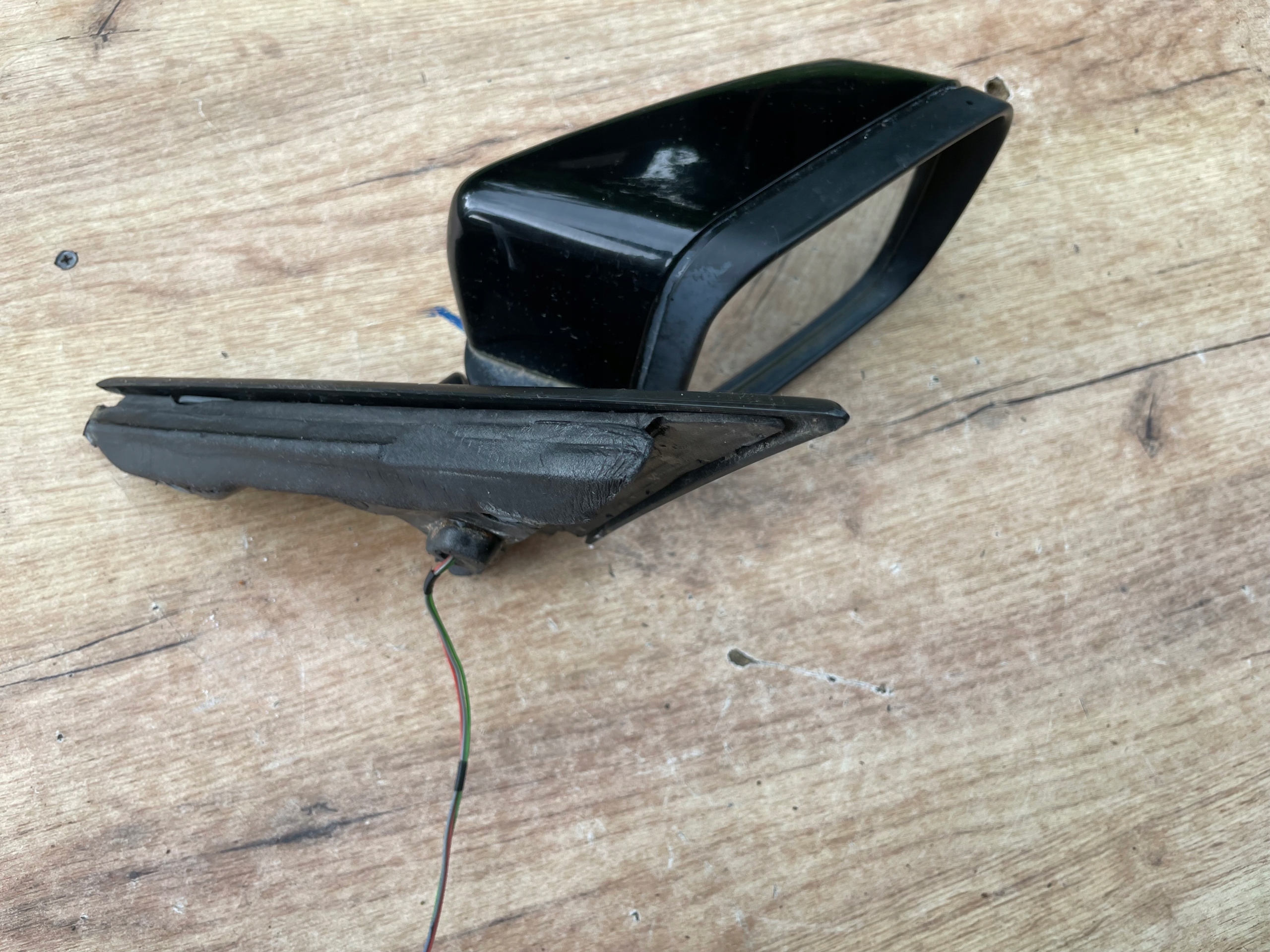 mirror exterior right BMW 3 E46 COMPACT 668 SCHWARZ II EUROPA