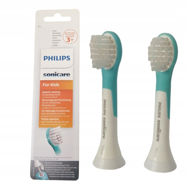 

2x Philips Sonicare Końcówki for Kids 4+ HX6032