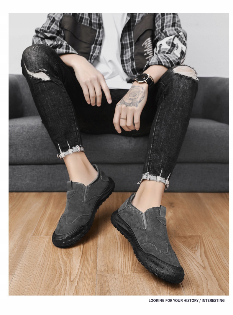 Oddychające buty z noskiem męskie modne i uni EAN (GTIN) 6919489020512