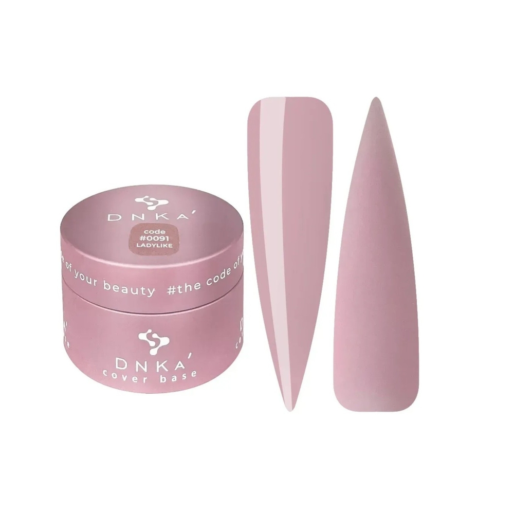 Barevná báze DNKa Cover Base č. 0091 Ladylike, 30 ml