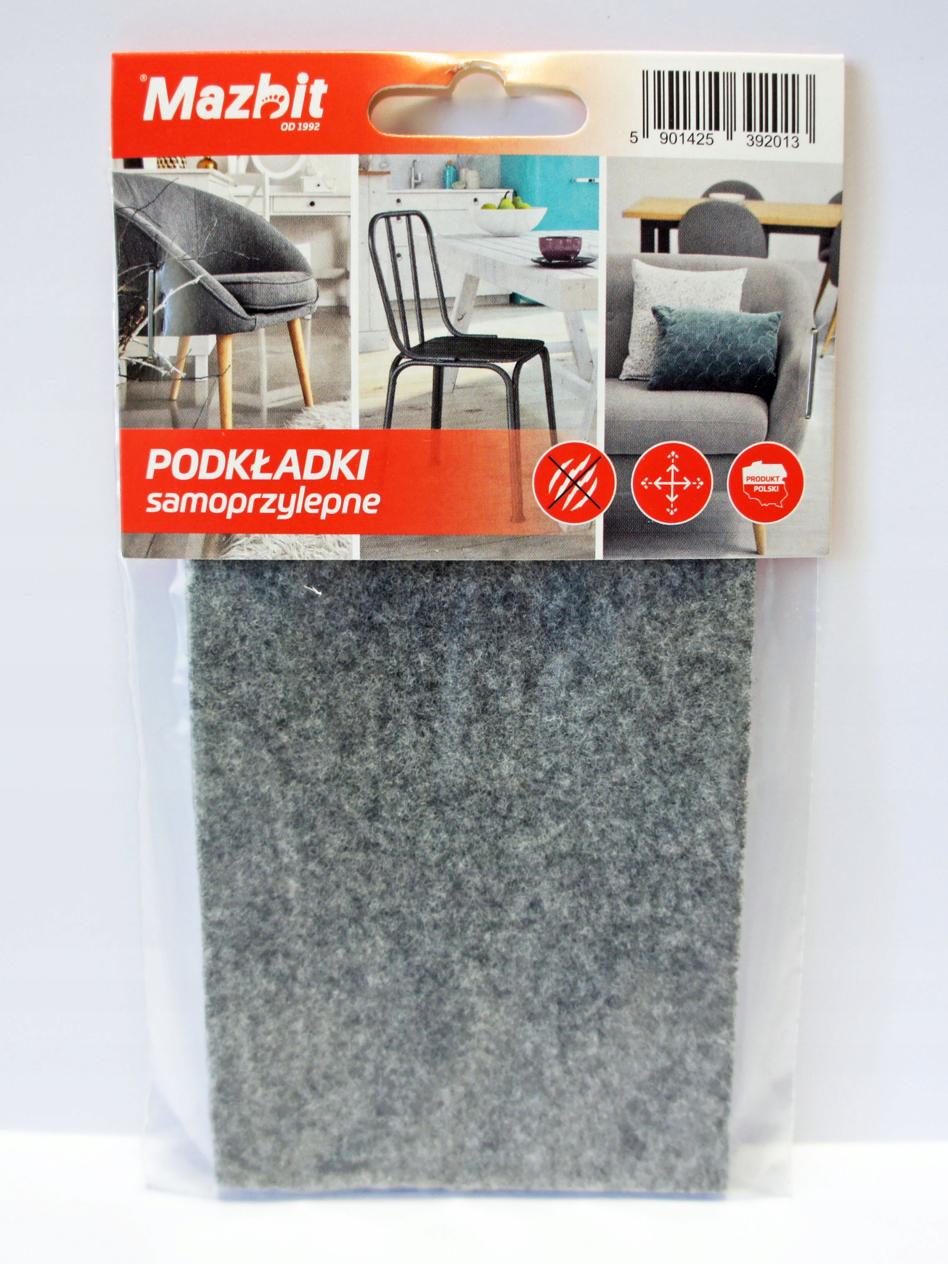 

Samoprzylepne Filcowe Podkładki Pod Meble 80x150mm