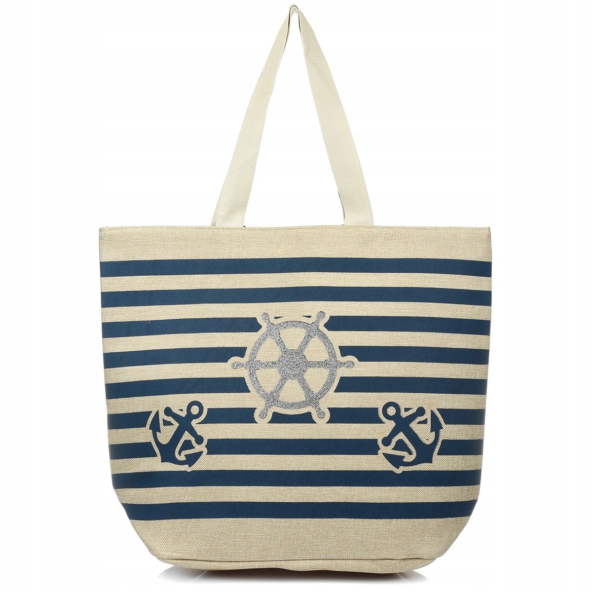 

Duża torba plażowa na plażę torebka lekka shopper