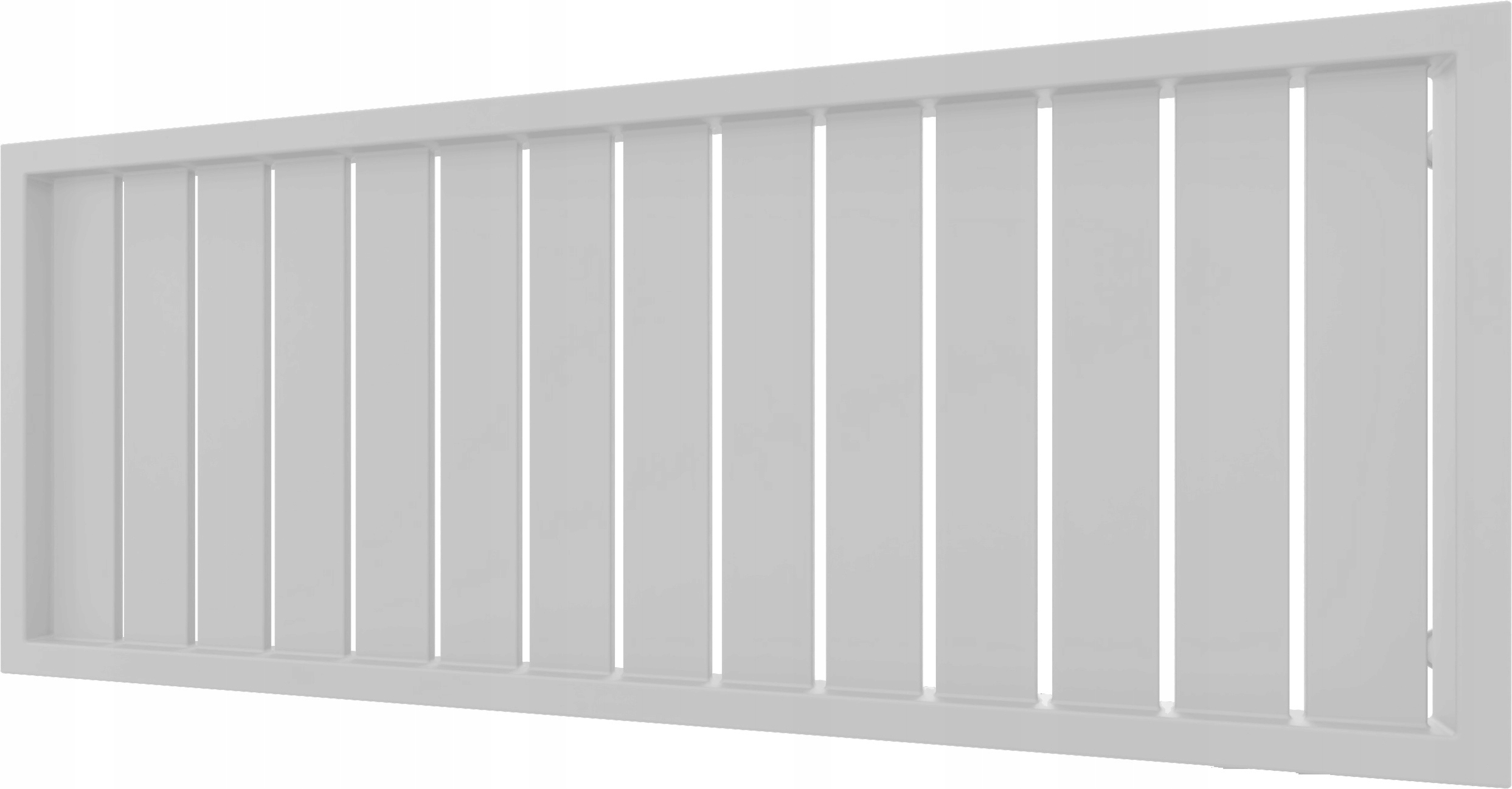 Dekoratívny Radiátor Bradone H680 L1190 Biely