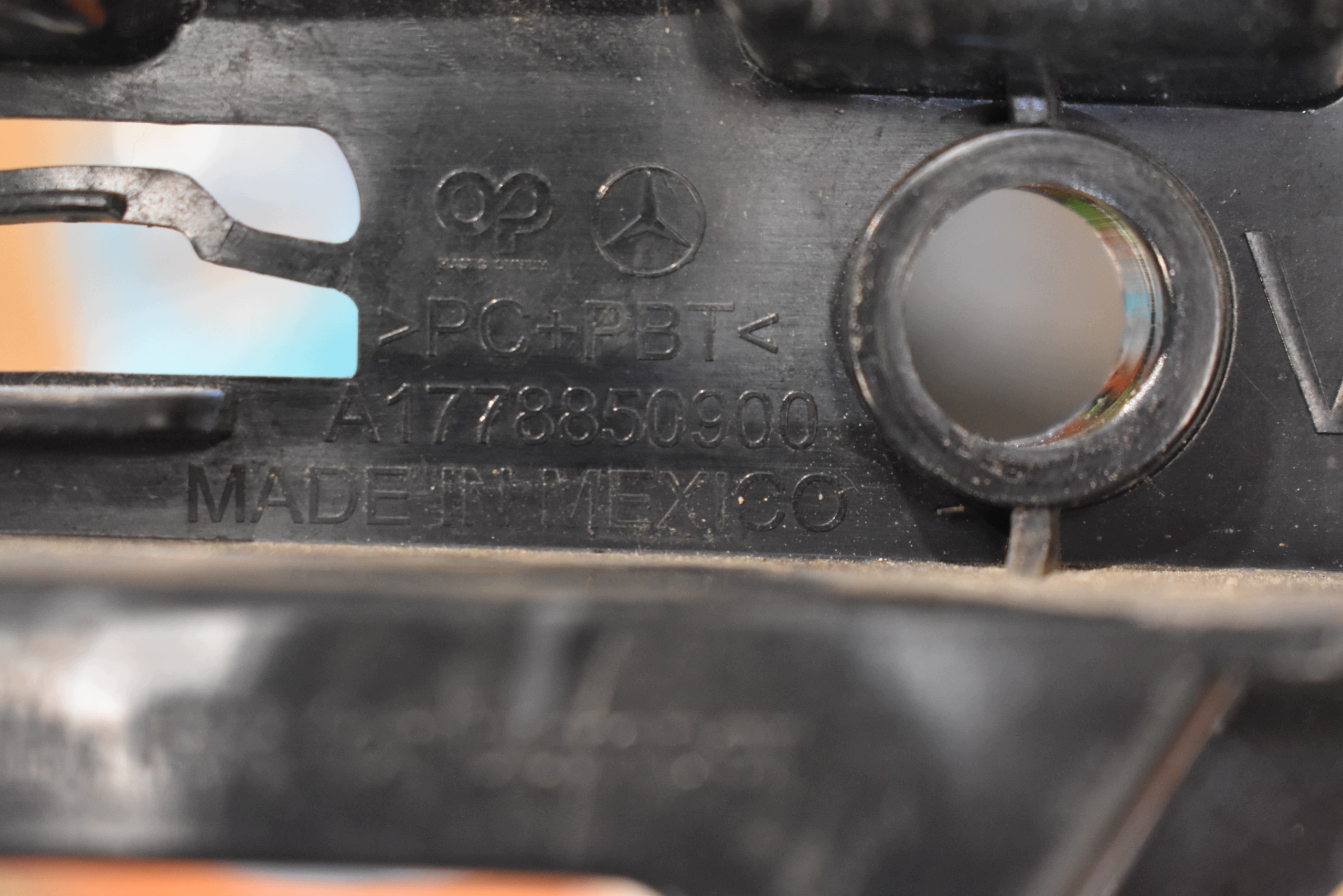 perfect condition bumper bracket rear part rear left MERCEDES W177 COUPE