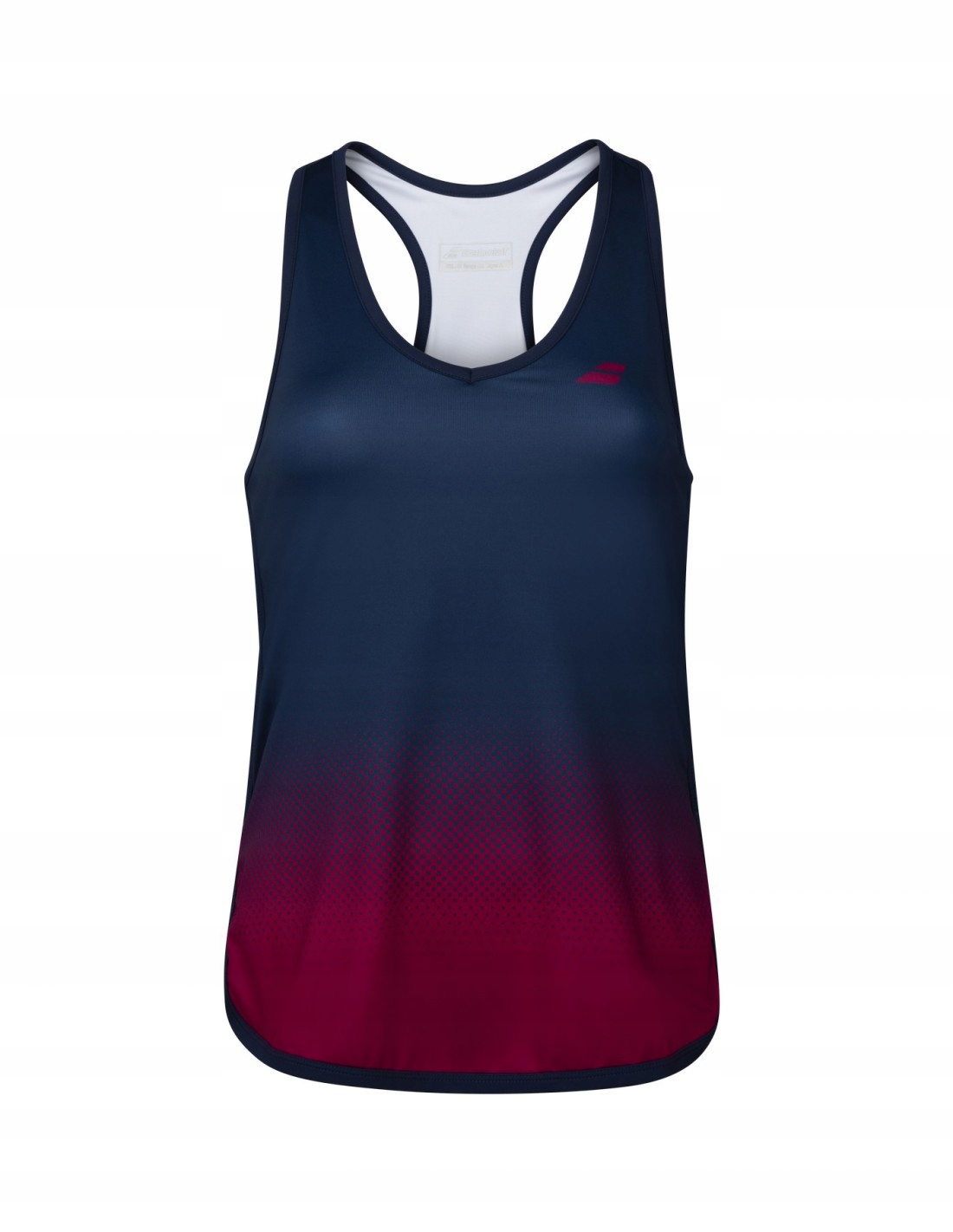 Top Damski Babolat Compete Tank Top granatowo-czerwony rozmiar Xs
