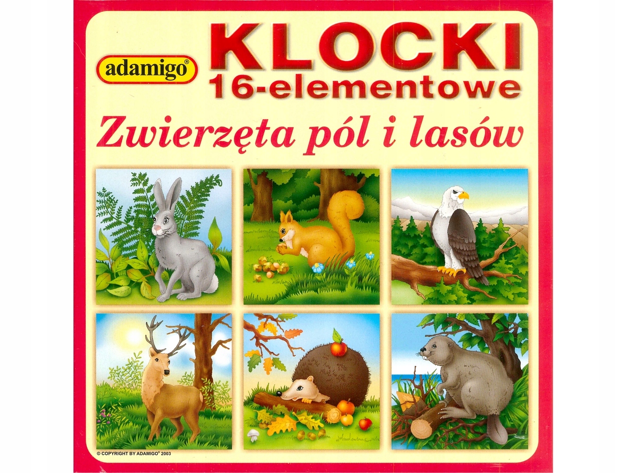 KLOCKI 16 ELEMENTOWE 4980