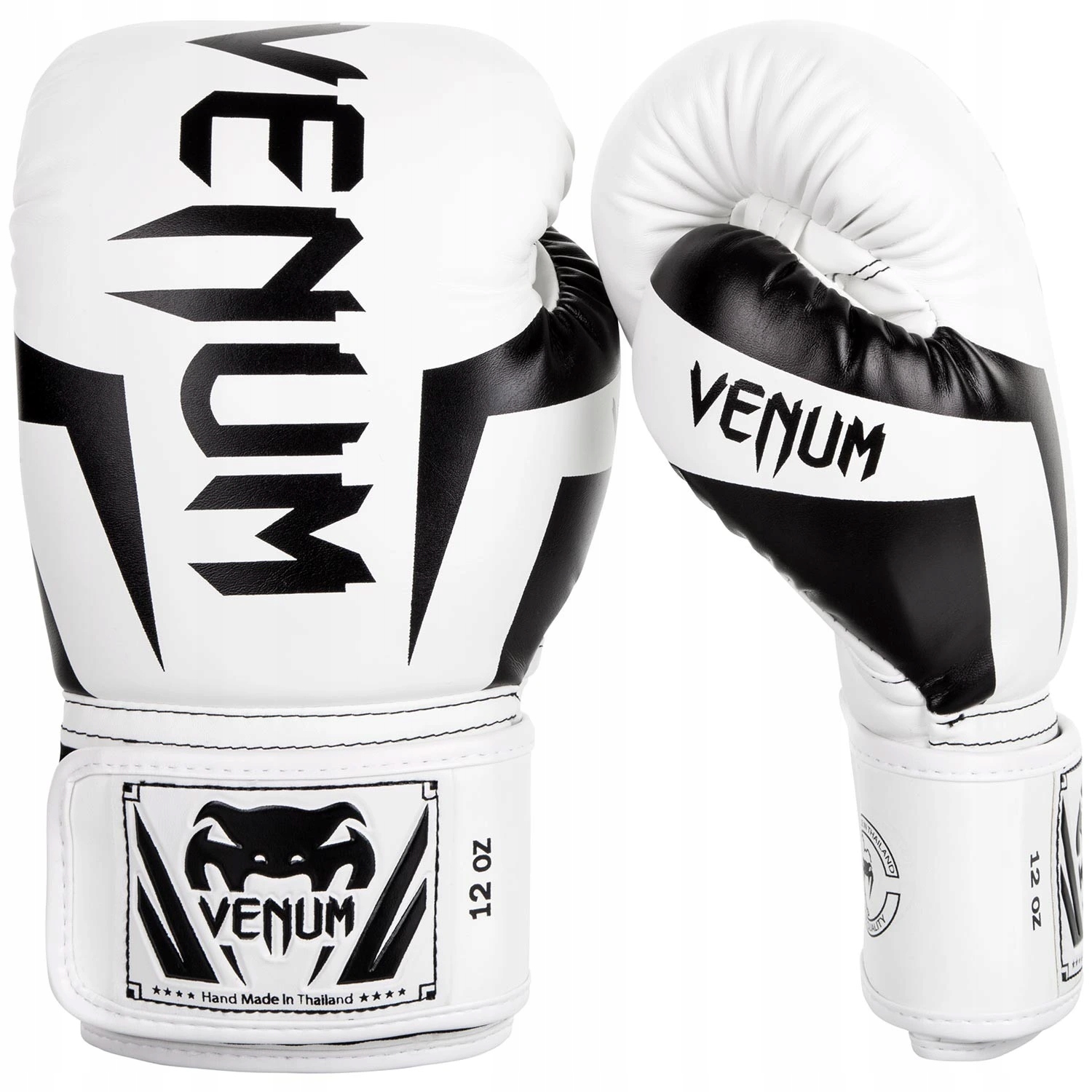 Boxerské rukavice Venum Elite bílo/černé VENUM-0984-210 2000622317947