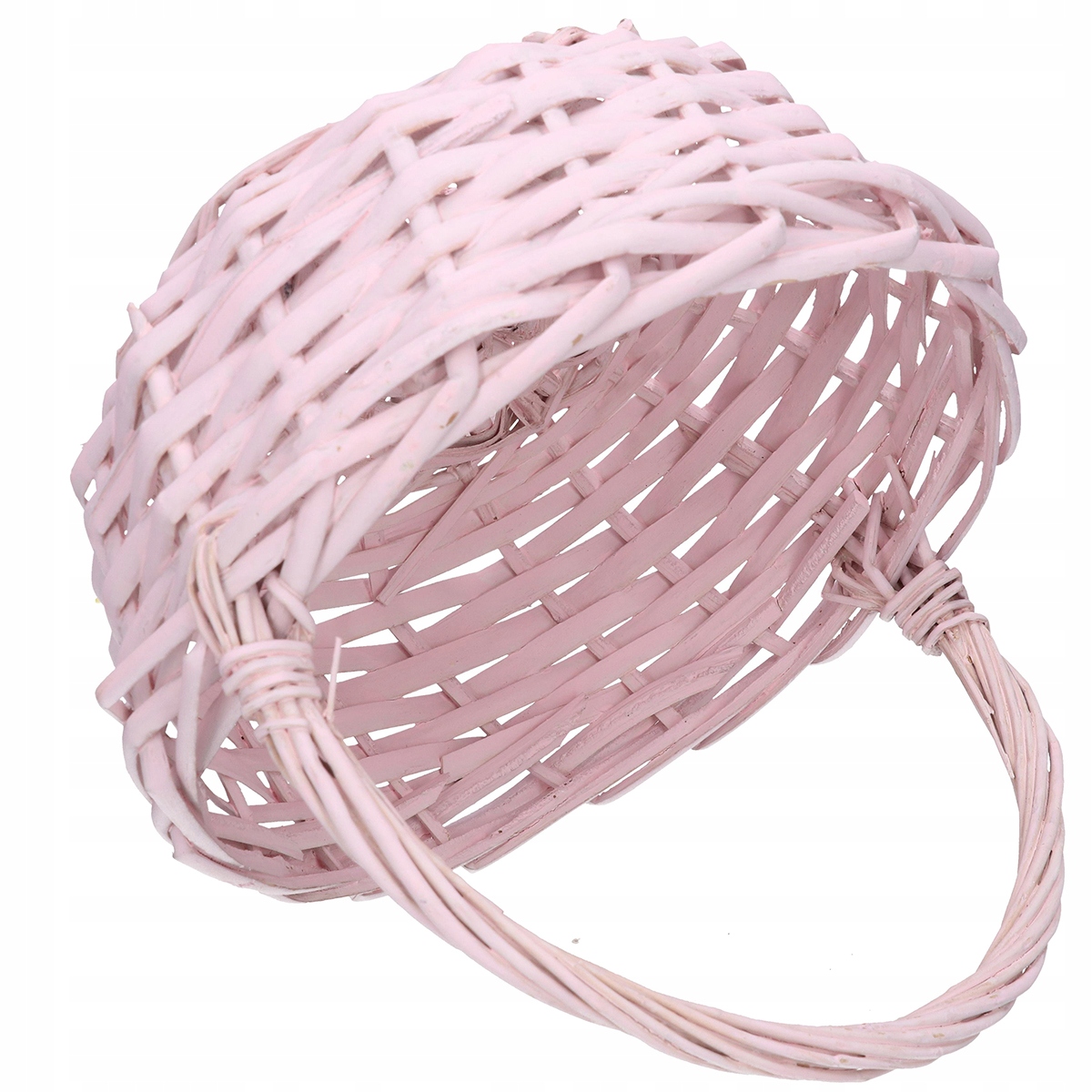 KOSZYCZEK WIKLINOWY KOSZYK NA ŚWIĘCONKĘ WIELKANOC ŻONKILE PREZENTOWY Marka Dekorstar