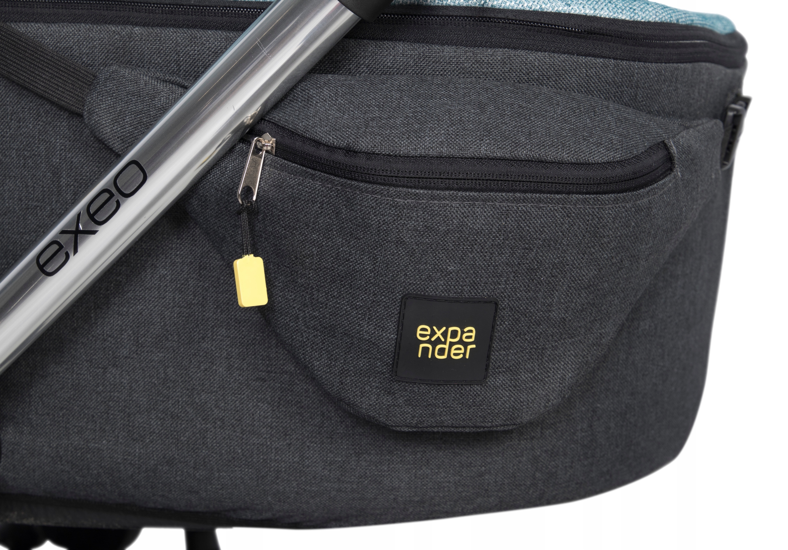 Wózek wielofunkcyjny Expander Exeo 2w1 DUŻE KOŁA Elementy zestawu Spacerówka Gondola