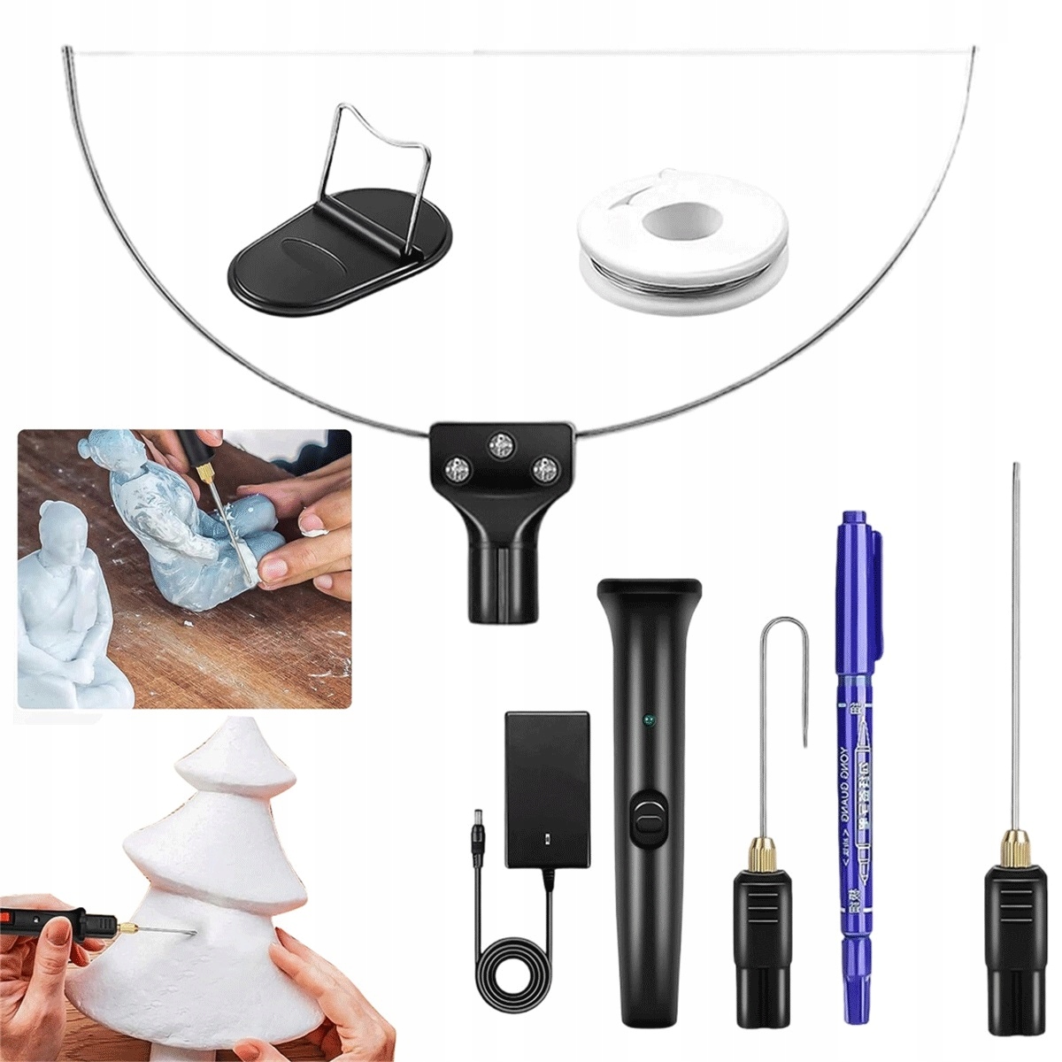 Řezačka polystyrenu 3v1 startovací sada do školy a dílny