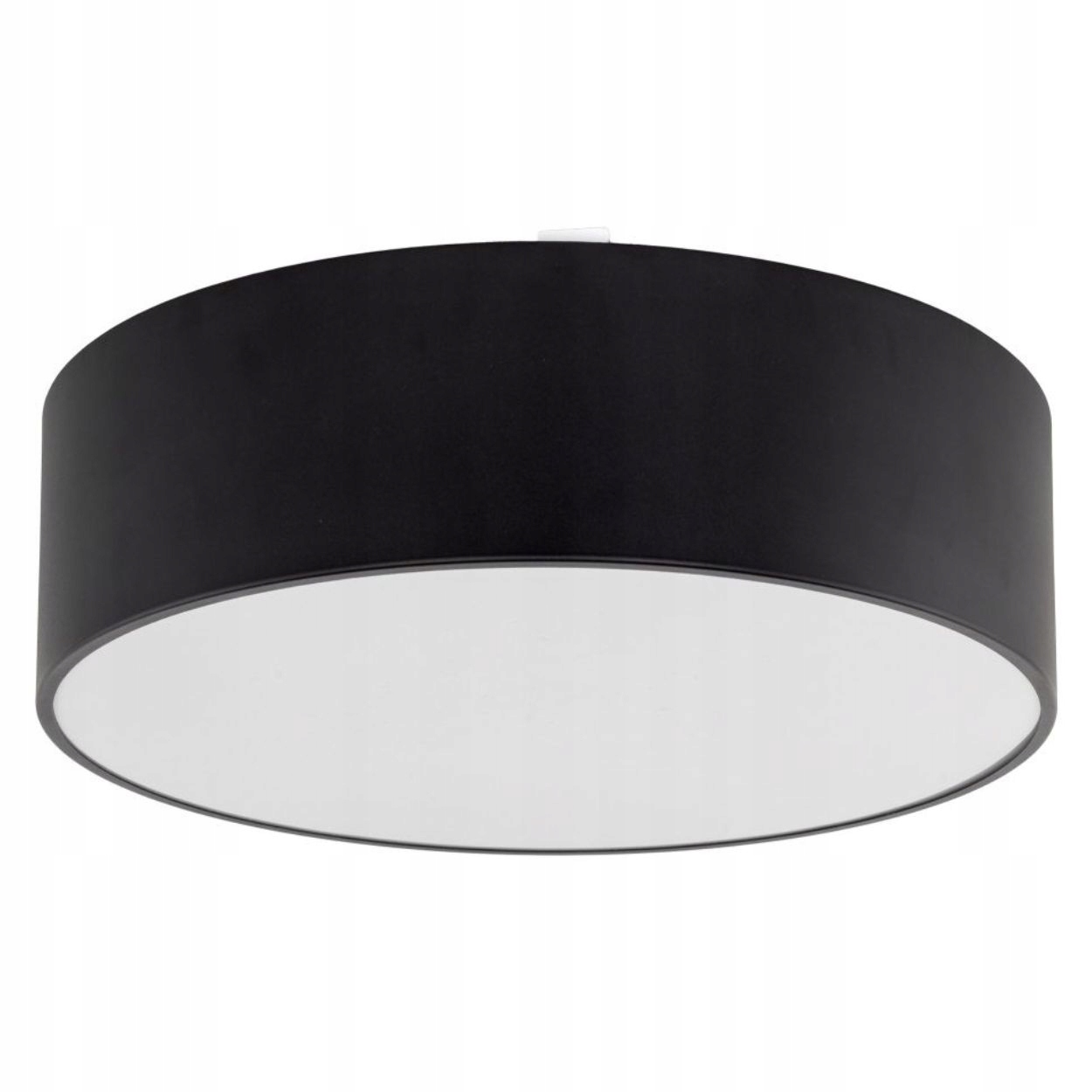 Stropná lampa Livo M čierna 3xE27 IP54 Okrúhla Do Obývacej Izby