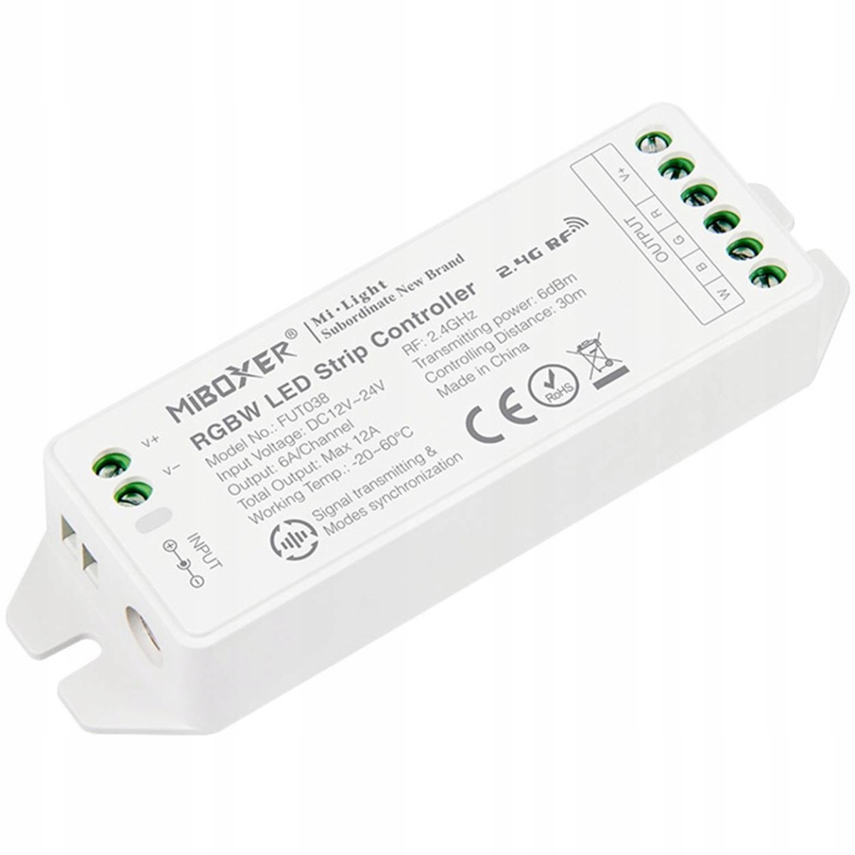 

Sterownik do taśm Led Rgb+w Mi-Light Wi-Fi FUT038M