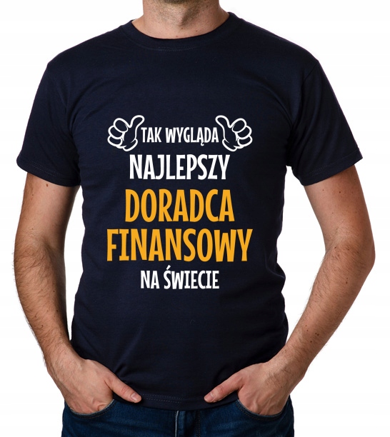 

koszulka Najlepszy Doradca Finansowy prezent