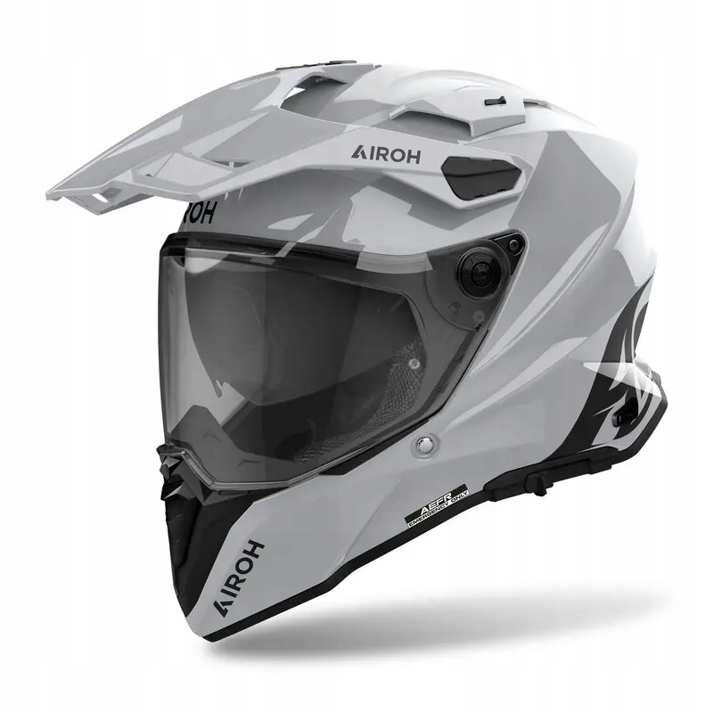 Motocyklová prilba Airoh Commander 2 Color Cement Grey Gloss XL