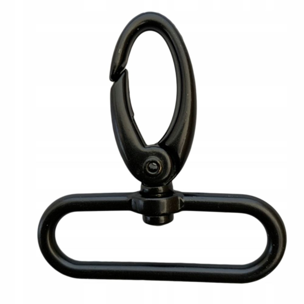 Karabina 40mm x 50mm Karabina Zapínání 10 Ks Černá Mat Nerez