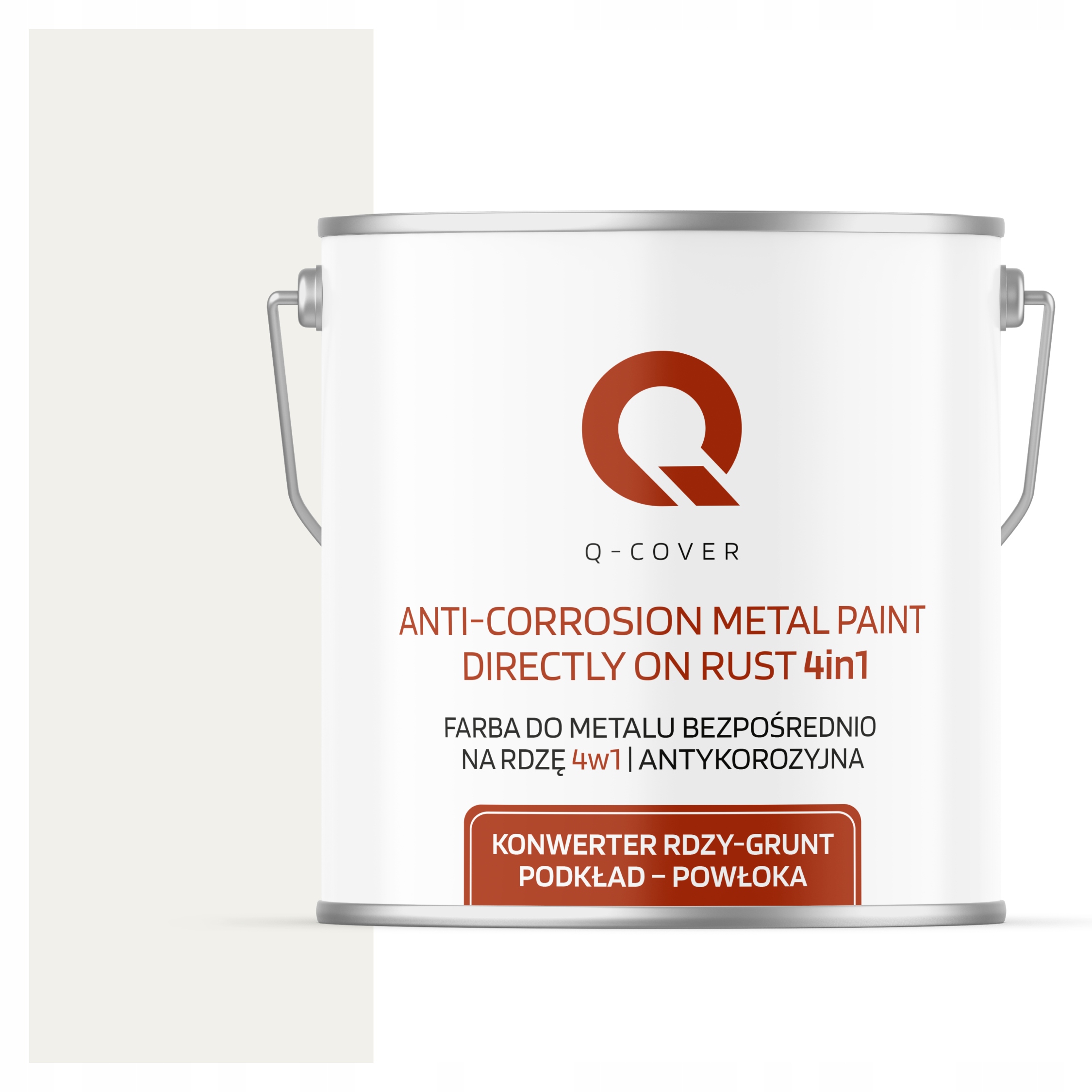 Antikorózna Farba Na Kov A Plech Na Hrdzu Biela Cestná Ral 9016 Mat 5 L