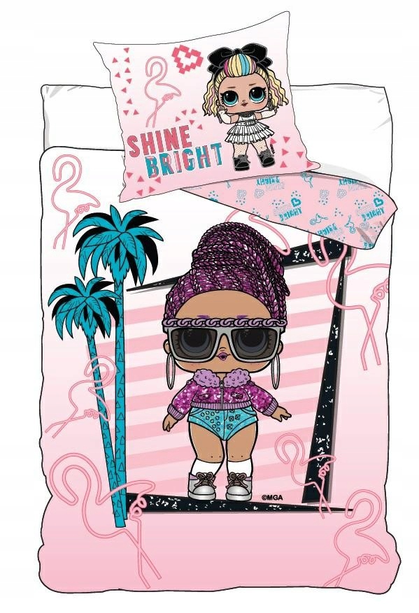 

Pościel bawełniana Lol Surprise r.160x200