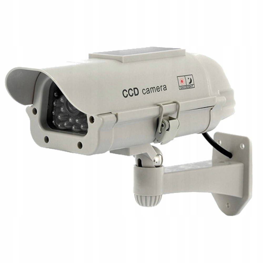 ATRAPA KAMERY TUBOWEJ CCD LED SOLARNA Stan opakowania oryginalne