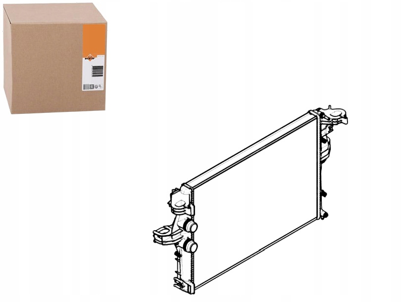 Chladič Iveco Daily 2.3 2.9D 11- Nrf